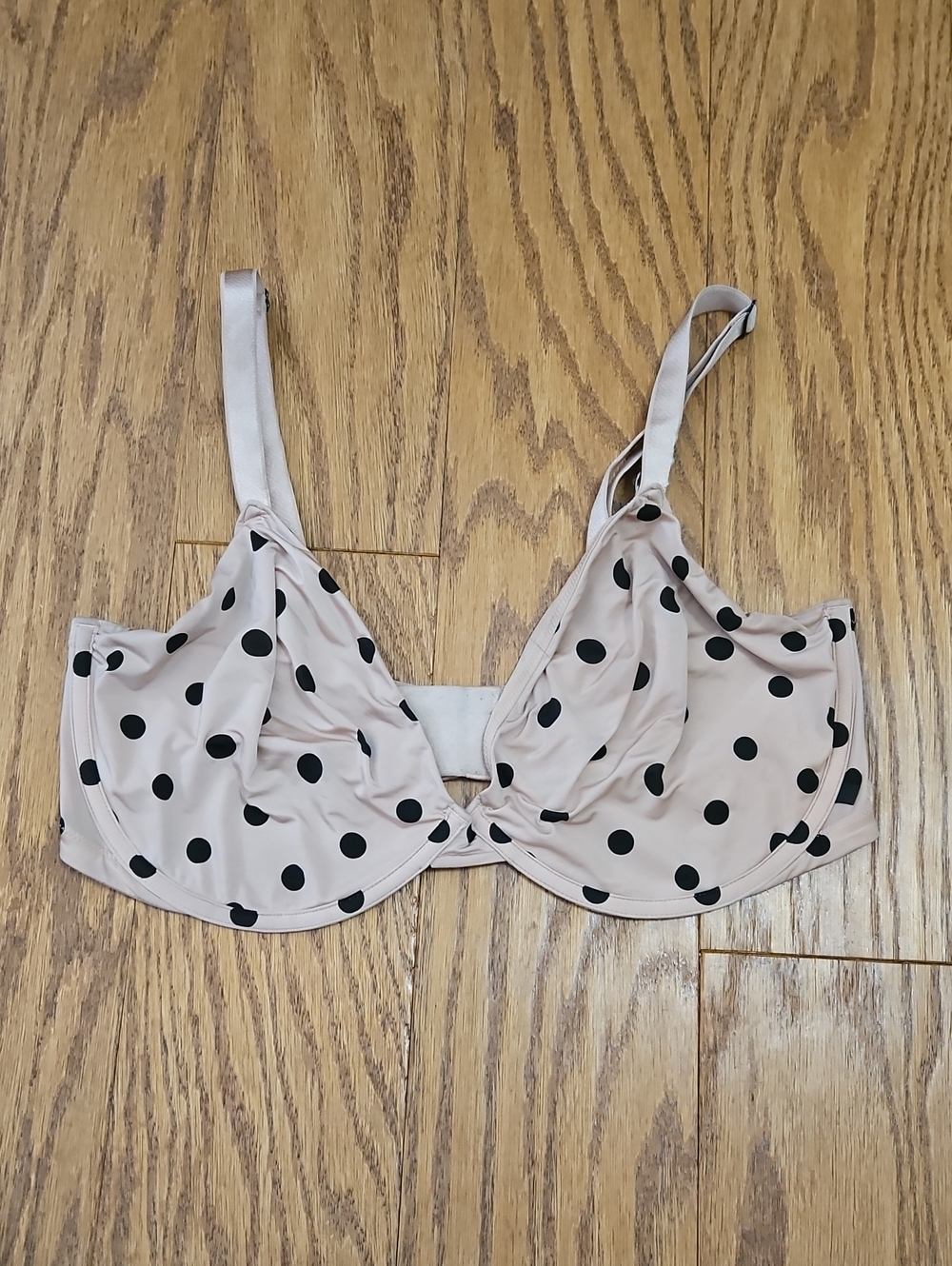 Victoria's Secret Sexy Tee Unlined Demi Bra Polka Dot 38 DDD